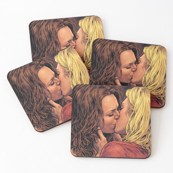 Item preview, Passionate kiss between Margo and Sophie (fan art) designed and sold by PopCultureAndStuff.