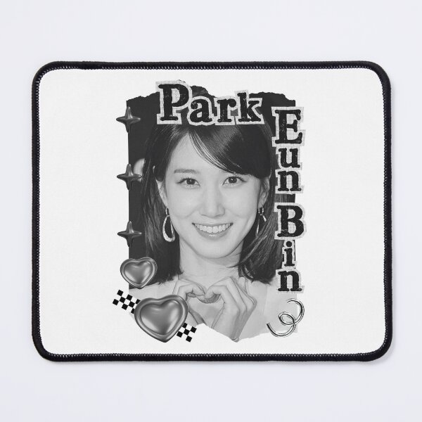 Item preview, Park Eun-bin (박은빈) Korean actress South Korean celebrity K-drama star Korean film n Black and White Collage Digital Art Portrait designed and sold by AJUNICE STUDIO.