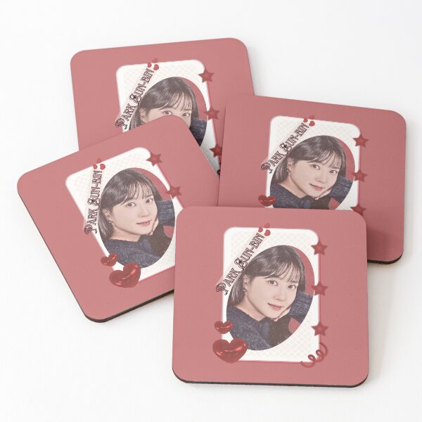 Artikelvorschau, Park Eun-bin (박은빈), koreanische Schauspielerin, südkoreanische Berühmtheit, K-Drama-Star, koreanischer Film, Illustration, rotes ästhetisches Collage-Design entworfen und verkauft von AJUNICE STUDIO.
