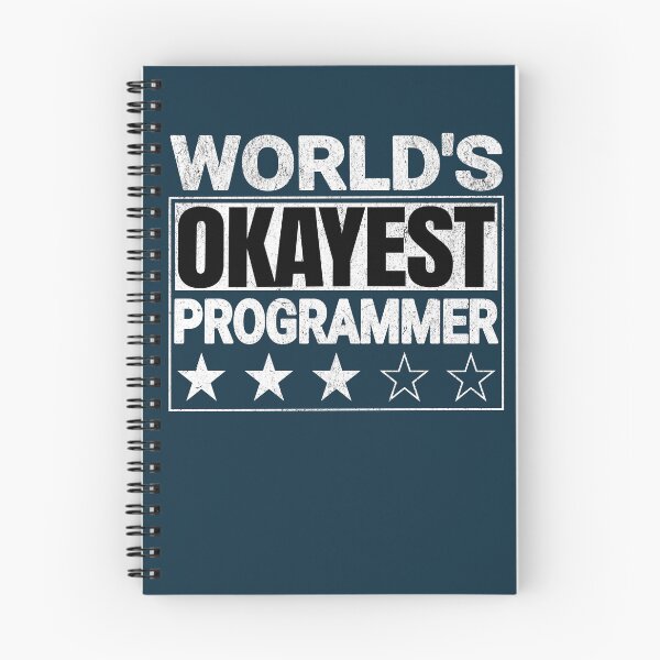Item preview, World's Okayest Programmer Funny Quote designed and sold by NosandEdgy.
