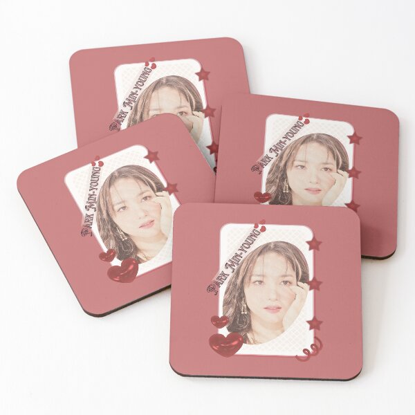 Item preview, Park Min-young (박민영) Korean actress South Korean celebrity K-drama star Korean film  illustration Red Aesthetic Collage Design designed and sold by AJUNICE STUDIO.