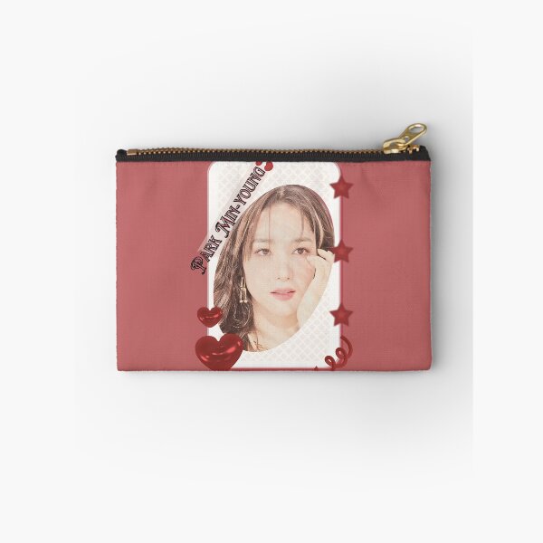 Item preview, Park Min-young (박민영) Korean actress South Korean celebrity K-drama star Korean film  illustration Red Aesthetic Collage Design designed and sold by AJUNICE STUDIO.