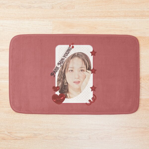 Item preview, Park Min-young (박민영) Korean actress South Korean celebrity K-drama star Korean film  illustration Red Aesthetic Collage Design designed and sold by AJUNICE STUDIO.