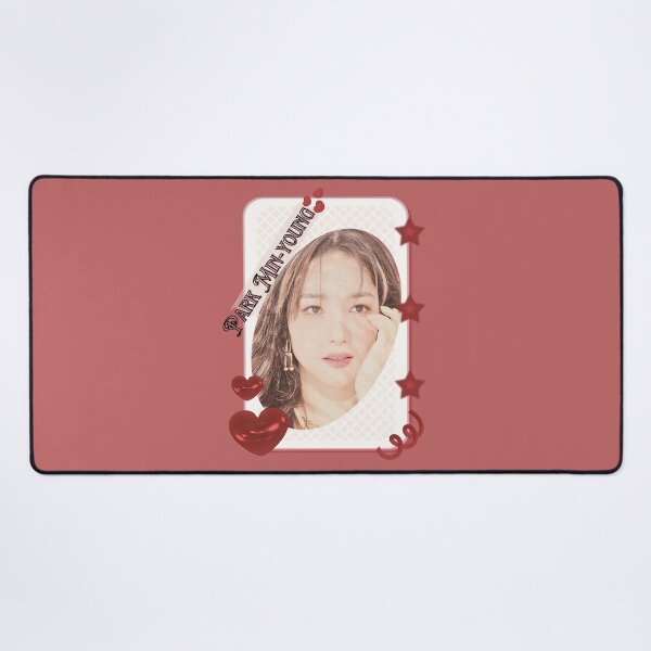 Item preview, Park Min-young (박민영) Korean actress South Korean celebrity K-drama star Korean film illustration Red Aesthetic Collage Design designed and sold by AJUNICE STUDIO.