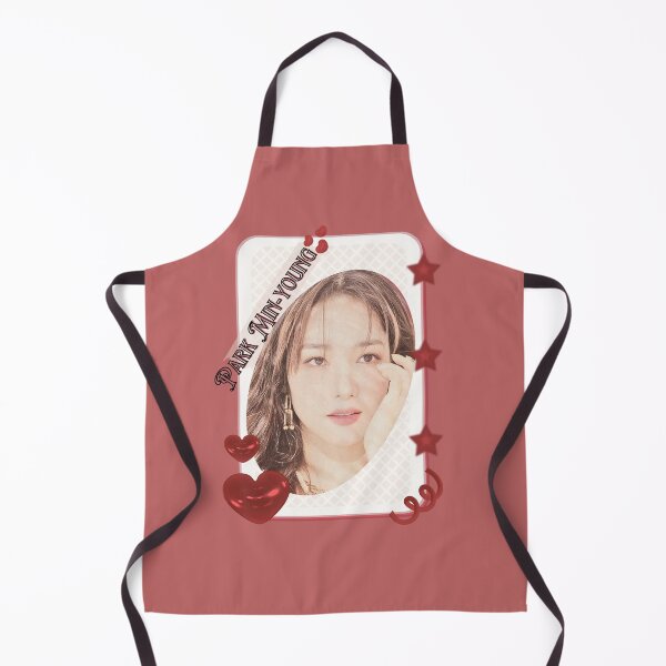 Item preview, Park Min-young (박민영) Korean actress South Korean celebrity K-drama star Korean film illustration Red Aesthetic Collage Design designed and sold by AJUNICE STUDIO.
