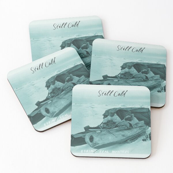 Item preview, Alaska: Still Cold (Eskimo Seal Hunters) designed and sold by NoisyNosyNancy.