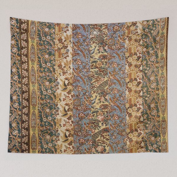 Item preview, Vintage American Strip Pattern Quilt designed and sold by AnimaliaStar.