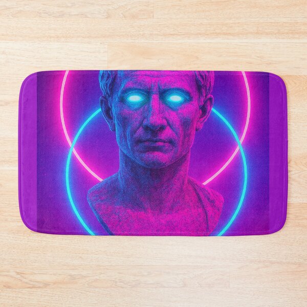 Item preview, Roman Emperor Cyberpunk Vaporwave Bust Design designed and sold by A E S T H E T A T A G.
