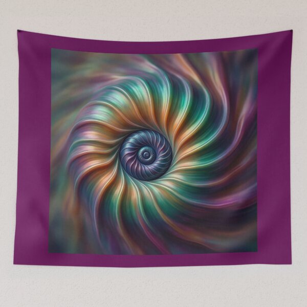 Item preview, Mother of Pearl Shell Spiral designed and sold by Tridentulus.