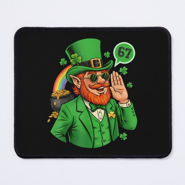 Item preview, 67 Six Seven Funny St Patricks Day 6 7 Meme Leprechaun Boys designed and sold by Intomindfood.