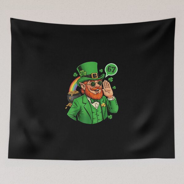 Item preview, 67 Six Seven Funny St Patricks Day 6 7 Meme Leprechaun Boys designed and sold by Intomindfood.