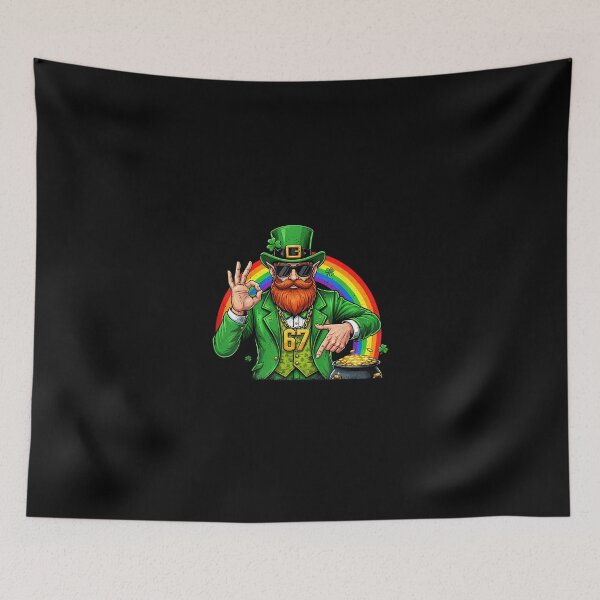 Item preview, 67 Six Seven Funny 6 7 Meme St Patricks Day Leprechaun 67 designed and sold by Intomindfood.