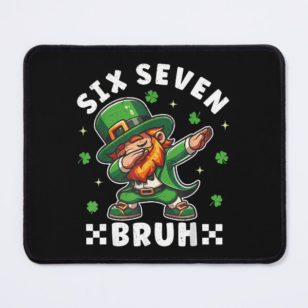 Item preview, 67 St. Patricks Day Dabbing Leprechaun Alpha Slang Meme designed and sold by Intomindfood.