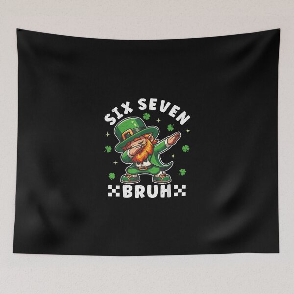 Item preview, 67 St. Patricks Day Dabbing Leprechaun Alpha Slang Meme designed and sold by Intomindfood.