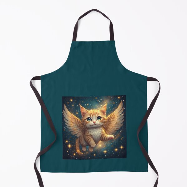 Item preview, Cat Angel flying in the starry sky. designed and sold by Natalia-Vlad.