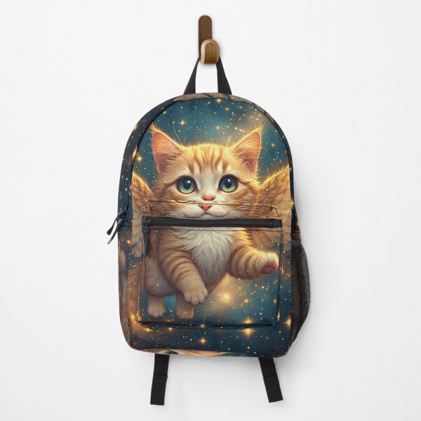 Item preview, Cat Angel flying in the starry sky. designed and sold by Natalia-Vlad.