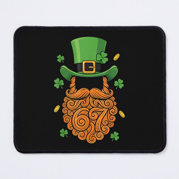 Item preview, 6 7 Six Seven Funny 67 Leprechaun Beard St Patricks Day Mens designed and sold by Intomindfood.