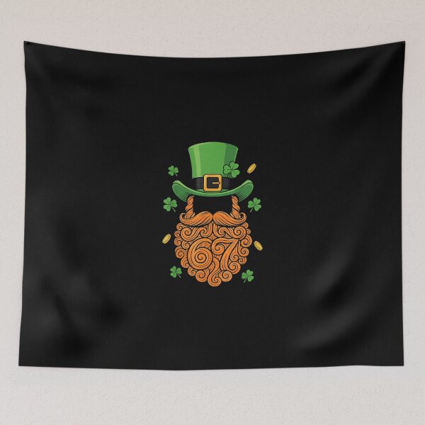 Item preview, 6 7 Six Seven Funny 67 Leprechaun Beard St Patricks Day Mens designed and sold by Intomindfood.