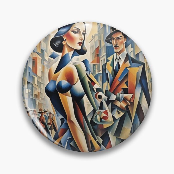 Artikelvorschau, Art Deco City Elegance entworfen und verkauft von LumAIere.com.
