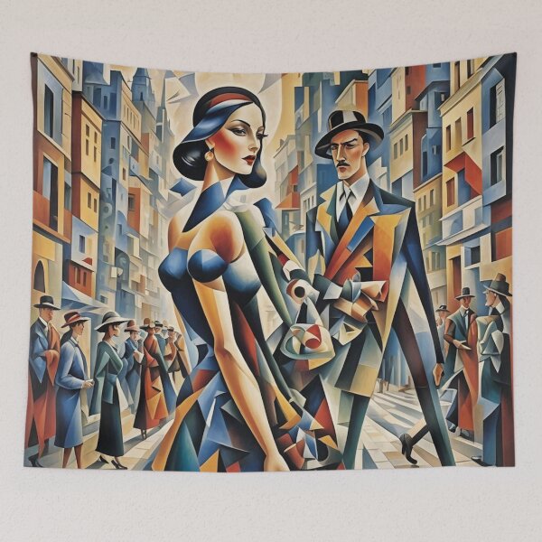 Item preview, Art Deco City Elegance designed and sold by LumAIere.com.
