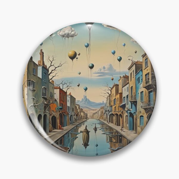 Artikelvorschau, Surreal Canal Of Floating Dreams entworfen und verkauft von LumAIere.com.
