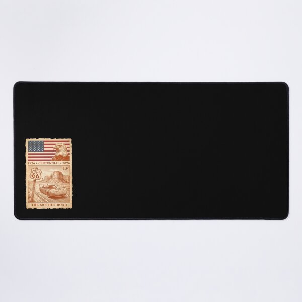 Item preview, Route 66 Monument Valley Run - Winged Muscle Car Stamp designed and sold by G350.