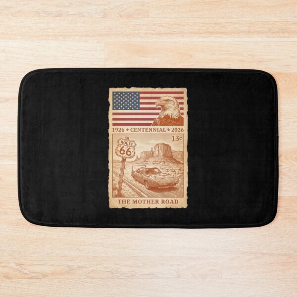 Item preview, Route 66 Monument Valley Run - Winged Muscle Car Stamp designed and sold by G350.