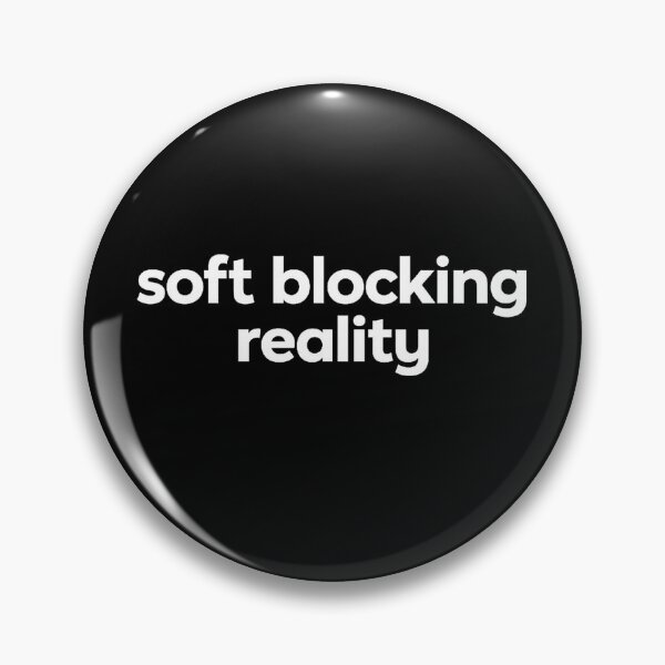 Item preview, Soft Blocking Reality – Digital Burnout Minimal Typography Design designed and sold by AddictiveDesign.