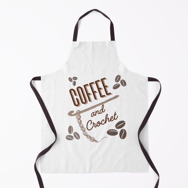 Item preview, Coffee and Crochet Cozy Typography Design designed and sold by Stella Maris Designs.