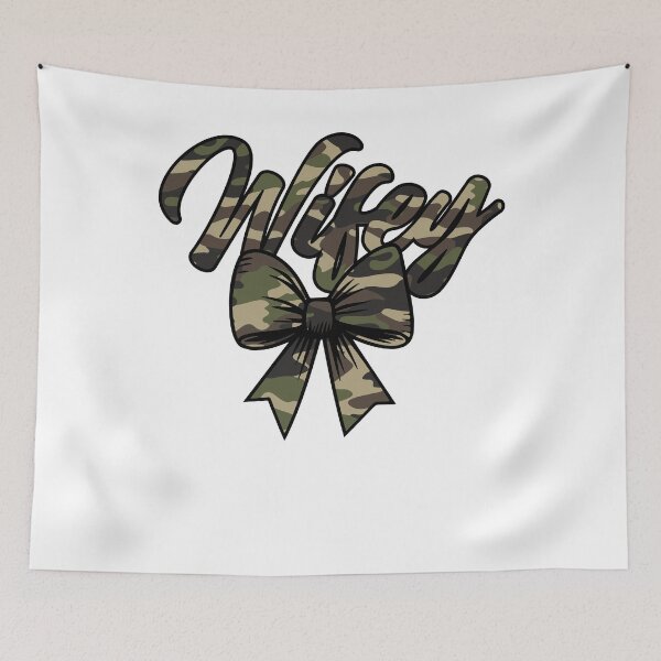 Item preview, Wifey Camo Bow Hunting Wife Funny Hunting designed and sold by dianadouri.