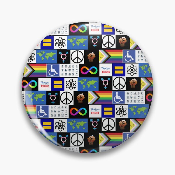 Item preview, Diversity Equity and Inclusion Flags Pattern designed and sold by BeJolley.