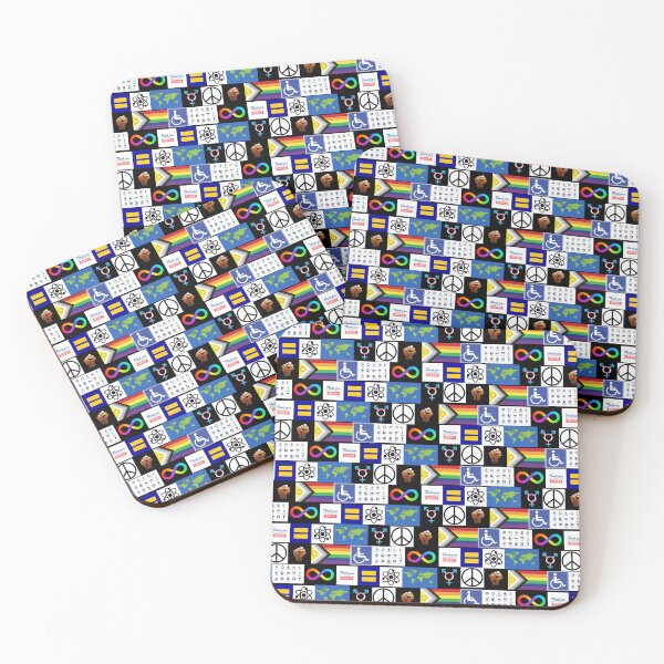 Item preview, Diversity Equity and Inclusion Flags Pattern designed and sold by BeJolley.
