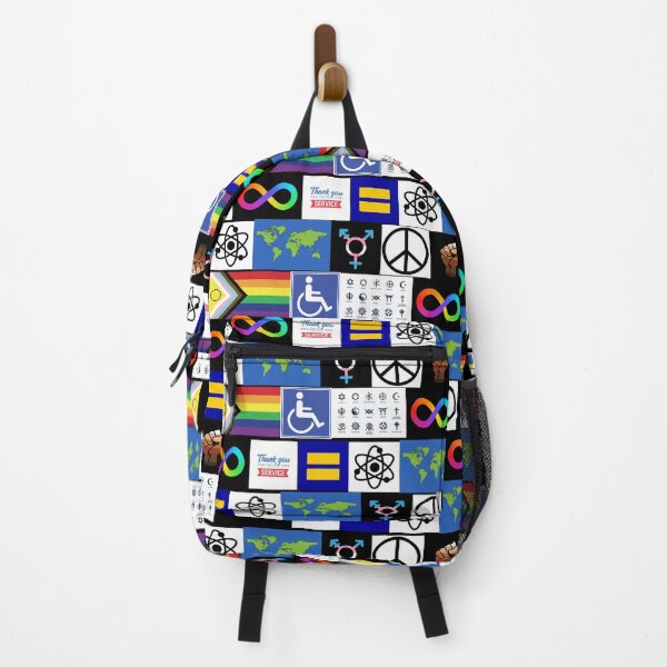 Item preview, Diversity Equity and Inclusion Flags Pattern designed and sold by BeJolley.