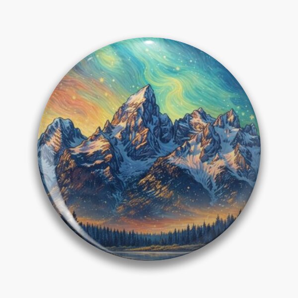 Item preview, Stary night grand teton  designed and sold by mclaurin612.