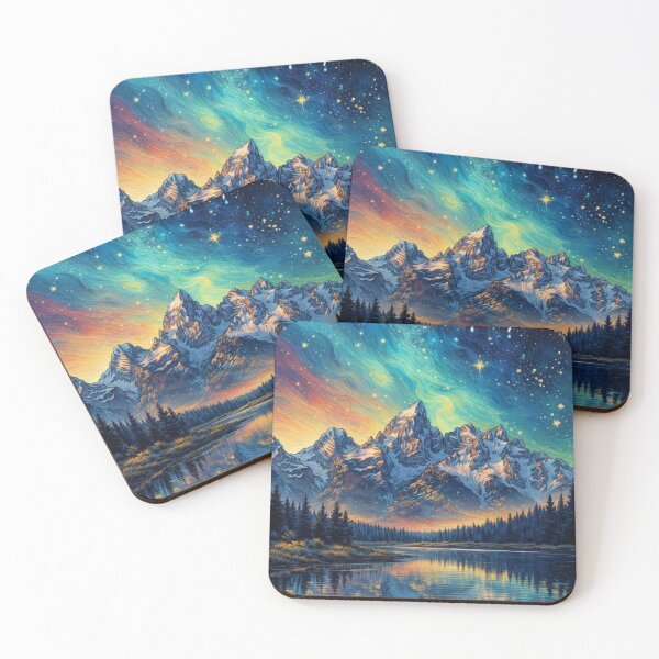 Item preview, Stary night grand teton  designed and sold by mclaurin612.