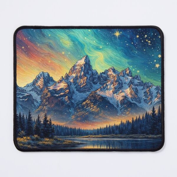 Item preview, Stary night grand teton designed and sold by mclaurin612.
