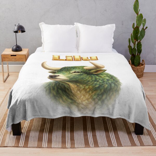 Item preview, Lilu Taurus Zodiac Name Earth Strength Design designed and sold by AlexLineArt.