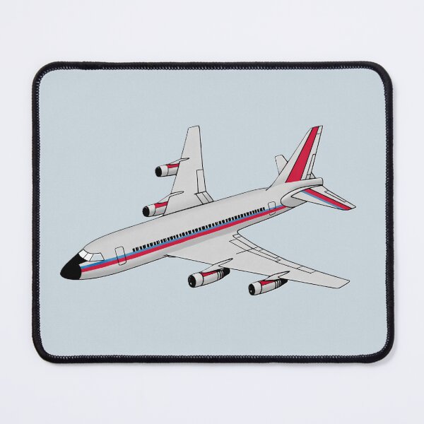 Item preview, Commercial airplane in 3D illustration 4 engines airliner designed and sold by PilotandPlane.
