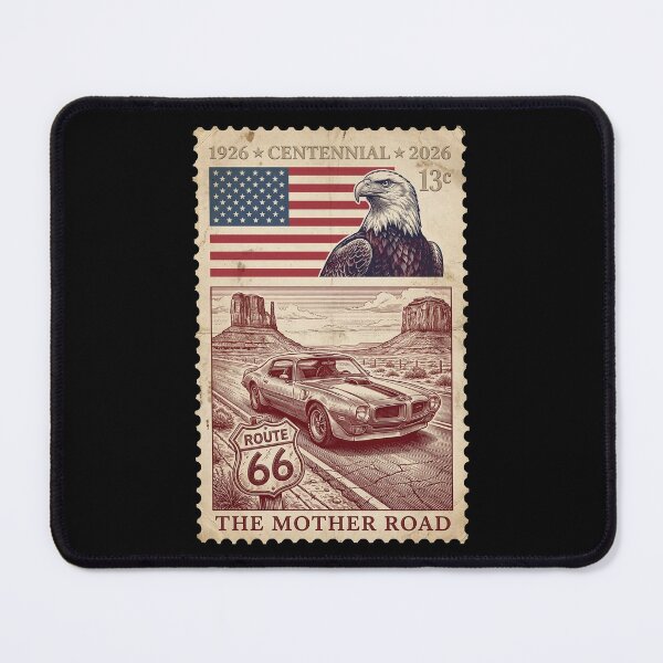 Item preview, Route 66 Monument Valley Drive - Heavy Muscle Car Stamp designed and sold by G350.