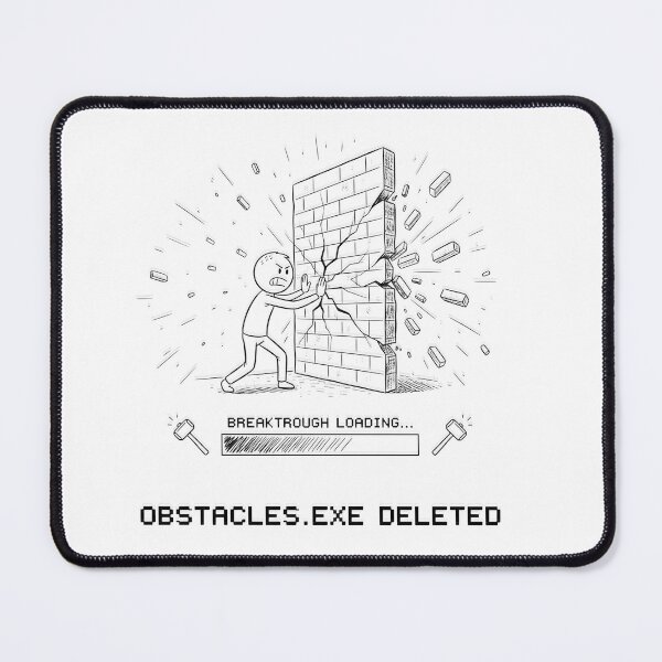 Item preview, Breakthrough Loading: Deleting All Obstacles designed and sold by All The Raage.