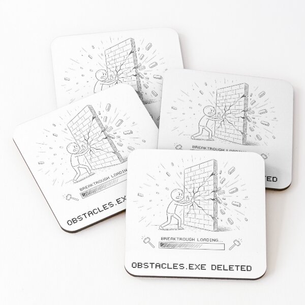 Item preview, Breakthrough Loading: Deleting All Obstacles designed and sold by All The Raage.