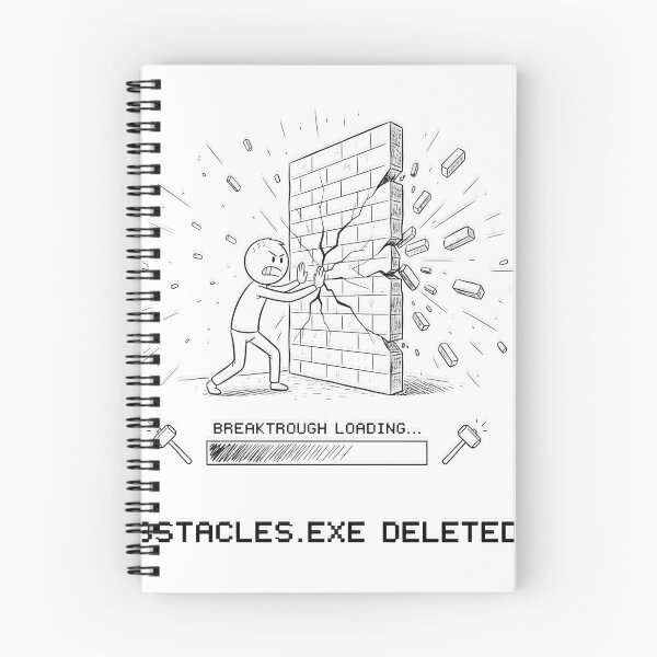 Item preview, Breakthrough Loading: Deleting All Obstacles designed and sold by All The Raage.