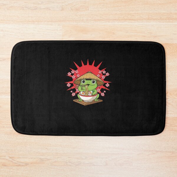 Item preview, Frog Eating Ramen Kawaii Neko Japanese Noodles Anime Lovers  designed and sold by yaginoie.
