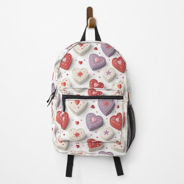 Item preview, Love themed seamless pattern featuring decorative heart shapes on a light background. designed and sold by KlarkiteTees.