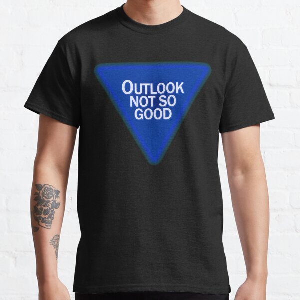 Magic 8 Ball Answer - "Outlook Not So Good" Classic T-Shirt