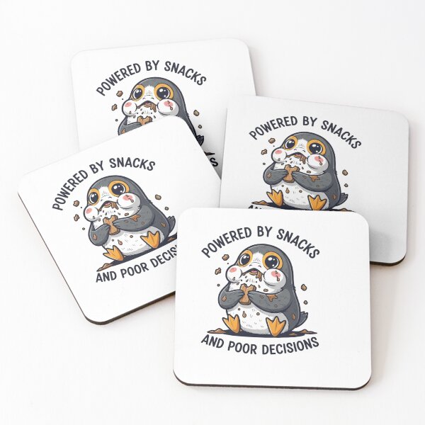 Item preview, Porgs Powered by Snacks designed and sold by 10Fold Design.