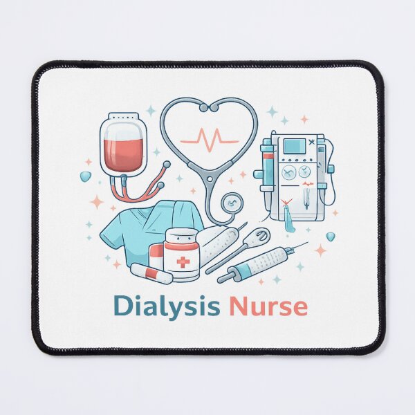 Item preview, Minimalist Dialysis Nurse Shirt | Nephrology RN Line Art Design | Dialysis Clinic Nurse Gift | Clean Medical Aesthetic designed and sold by Kaehaniz.
