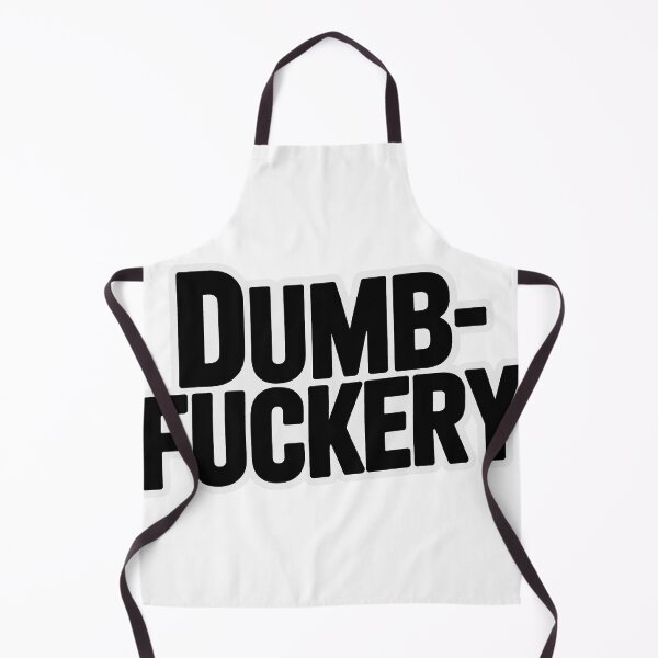 Item preview, Dumb Fuckery Sticker – Bold Funny Typography Quote designed and sold by Dospart.