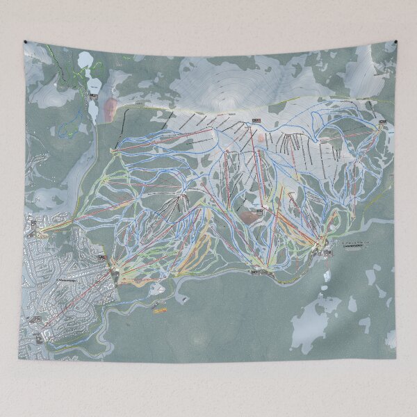 Item preview, Mammoth Mountain Resort Trail Map designed and sold by Mapsynergy.