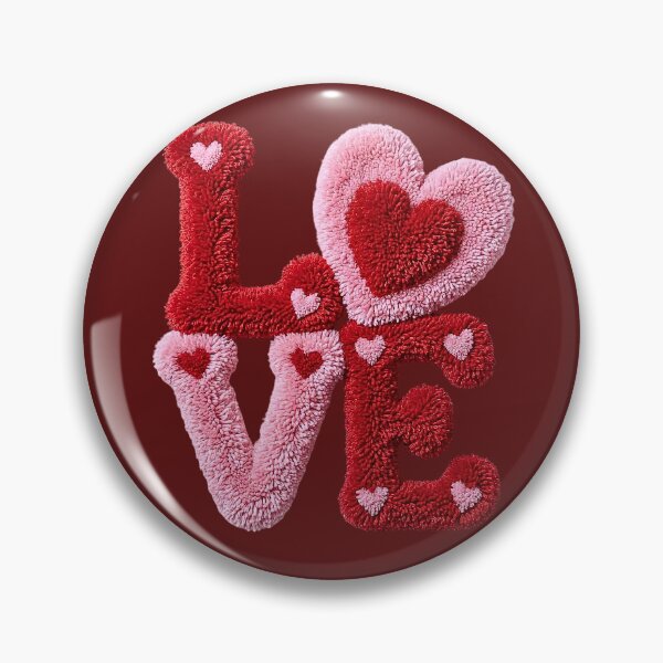Item preview, Plush LOVE Valentine Chenille Design designed and sold by SezzyDesigns.